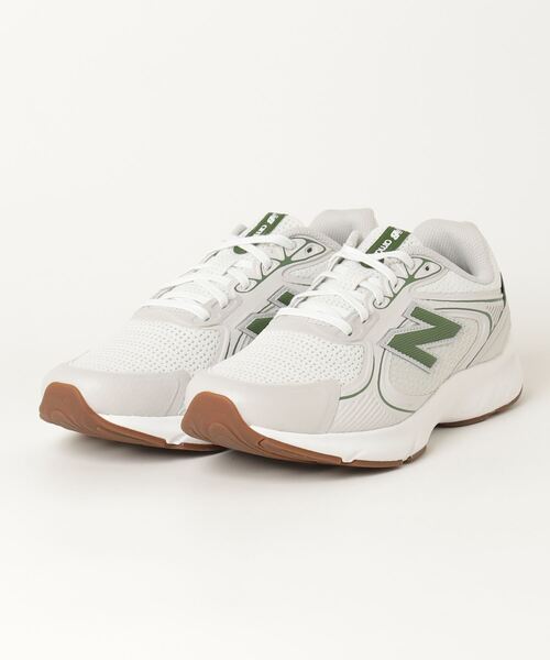 NEW BALANCE(ニューバランス)の「ニューバランス New Balance Amaste v1_(スニーカー・メンズ・ホワイト×グリーン・25.0cm/25.5cm/26.0cm/26.5cm/27.0cm/27.5cm/28.0cm)」の1枚目の写真