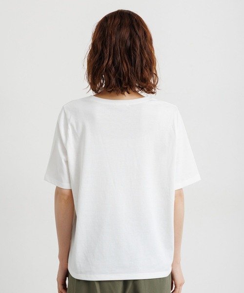 studio CLIP（スタディオクリップ）の「ニットビスチェ×Tシャツセット（Tシャツ/カットソー・レディース・ホワイト/ブラック/ライトブルー・FREE）」の9枚目の写真