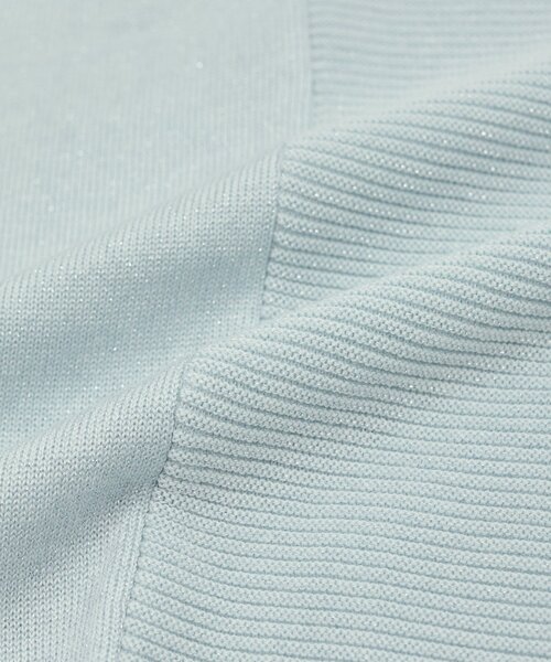 INDIVI（インディヴィ）の「【洗える／ラメ】ボートネックニット（ニット/セーター・レディース・ライトグレー系8/ボルドー/オフホワイト/ネイビー/ブルー系5・38/13/15 ）」の18枚目の写真