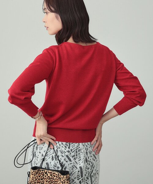 短期間値下げ　ボートネック レディ ニット .M ￥22,000（税込） Demi-Luxe BEAMS（デミルクス ビームス） ニット セーター ボート