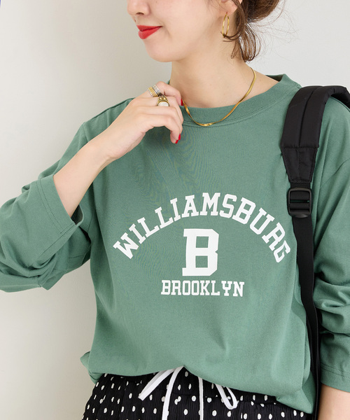 セール】Champion/チャンピオン 別注 20s/1 Jersey L/S T-SHIRT（T