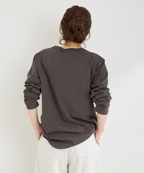 Champion/チャンピオン 別注 20s/1 Jersey L/S T-SHIRT（Tシャツ