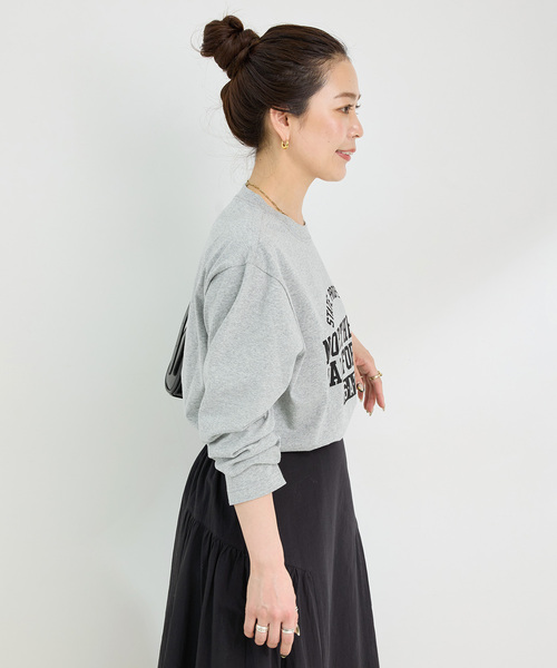 セール】Champion/チャンピオン 別注 20s/1 Jersey L/S T-SHIRT（T