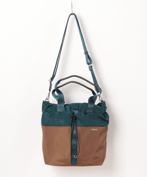 ドローストリング コンビカラー2WAYトート（トートバッグ）｜Y'SACCS
