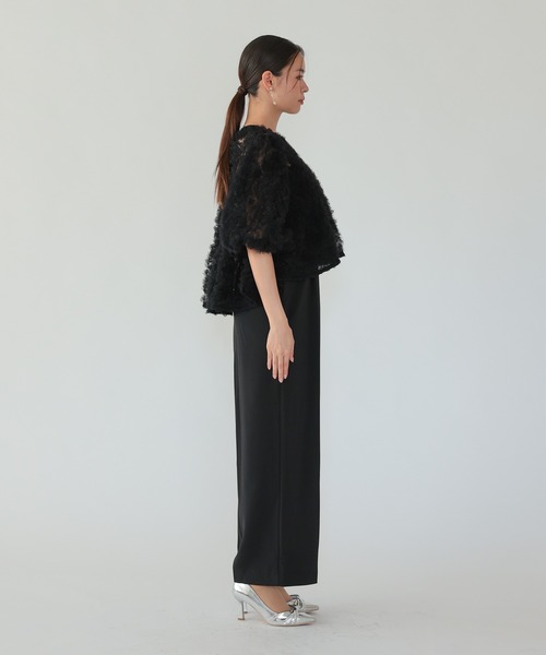 haremode（ハレモード）の「ペタルテクスチャーオールインワンドレス（ドレス・レディース・ベージュ/ピンク/ブラック・S/M）」の12枚目の写真