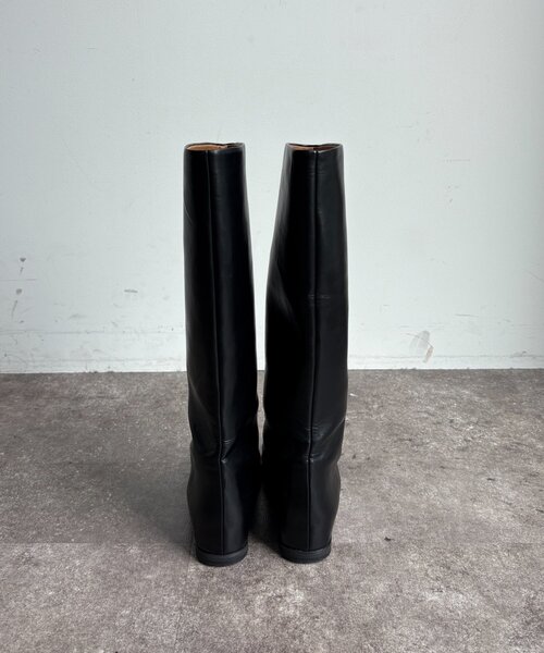 DouDou（ドゥドゥ）の「インヒールロングブーツ（ブーツ・レディース・ブラック・SMALL/MEDIUM/LARGE）」の9枚目の写真