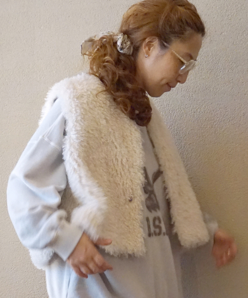 カーリーショートベスト（その他アウター）｜JOURNAL STANDARD