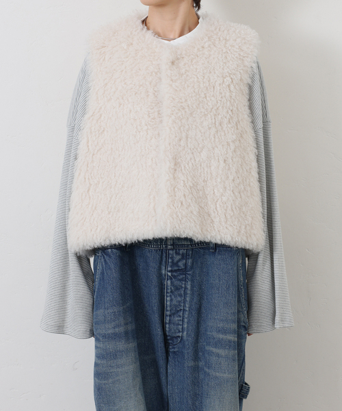 カーリーショートベスト（その他アウター）｜JOURNAL STANDARD