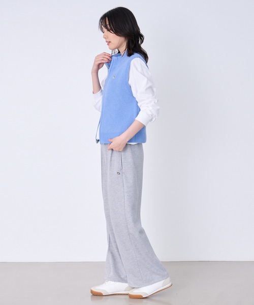 Arnold Palmer（アーノルドパーマー）の「ダブルオープンジップ ニットベスト（ベスト・レディース・スカイブルー/ブラック/アイボリー・L/M/S）」の10枚目の写真