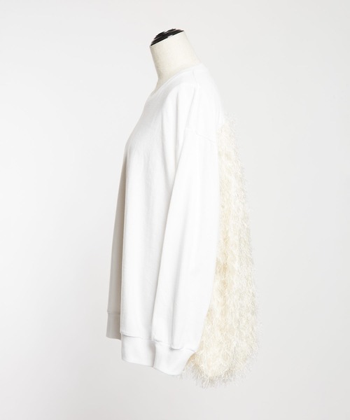 gomme(ゴム)の「20/-天竺 BバルーンT(Tシャツ/カットソー・レディース・ホワイト/ブラック/ネイビー・MEDIUM)」の20枚目の写真