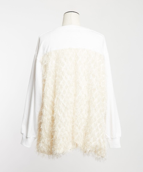 gomme(ゴム)の「20/-天竺 BバルーンT(Tシャツ/カットソー・レディース・ホワイト/ブラック/ネイビー・MEDIUM)」の21枚目の写真