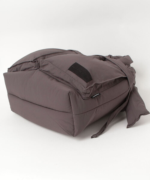 ADAM PATEK(アダムパテック)の「【ADAMPATEK/アダムパテック】padding helmet bag 中綿ヘルメットバッグ(トートバッグ・メンズ・ブラック/グレー・FREE)」の4枚目の写真