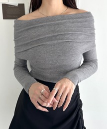 wears（ウェアーズ）の「オフショルニットトップス（ニット/セーター）」
