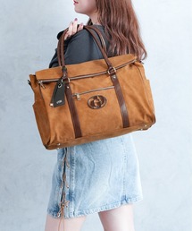 GYDA | 【GYDA/ジェイダ】 チャーム付き合皮ボストンバッグ(ボストンバッグ)