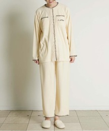 KID BLUE | キッドブルー -ブランケットパイル -長袖パジャマ -KNCK528 -kidblue(ルームウェア/パジャマ)