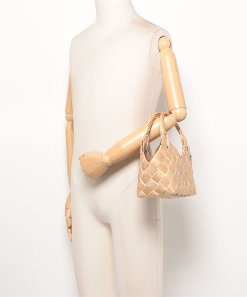 studio CLIP（スタディオクリップ）の「コットンウッドトライアングルバスケットM（収納グッズ・レディース・その他1・FREE）」の2枚目の写真