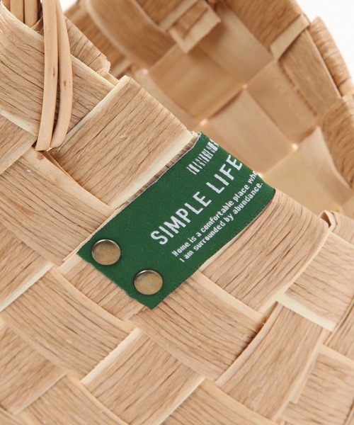 studio CLIP（スタディオクリップ）の「コットンウッドトライアングルバスケットM（収納グッズ・レディース・その他1・FREE）」の8枚目の写真