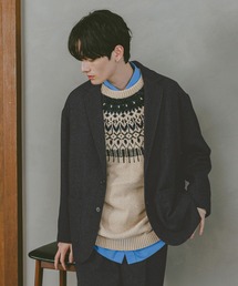 RAGEBLUE | ツイードライク/テーラードジャケット【セットアップ可】(テーラードジャケット)