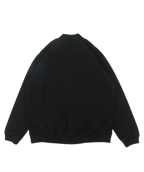 NEW BALANCE(ニューバランス)の「【別注】ニューバランス New Balance THE CITY ウールライクメルトンボンバージャケット 限定コラボ(ブルゾン・メンズ・ブラック/グレー・LL/S/M/L)」の5枚目の写真