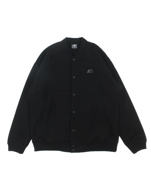 NEW BALANCE(ニューバランス)の「【別注】ニューバランス New Balance THE CITY ウールライクメルトンボンバージャケット 限定コラボ(ブルゾン・メンズ・ブラック/グレー・LL/S/M/L)」の10枚目の写真