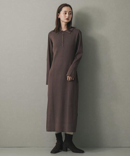 セール】エリツキリブニットワンピース（ワンピース）｜SENSE OF PLACE