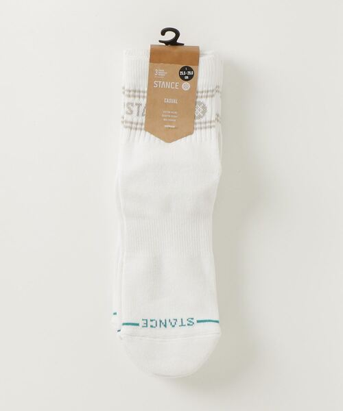 STANCE(スタンス)の「STANCE / スタンス VITAL QUARTER 3 PACK バイタル クウォーター 3パックソックス(ソックス/靴下・メンズ・ホワイト/ブラック/マルチ/パープル・FREE)」の8枚目の写真