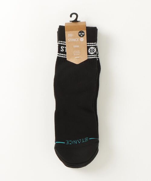 STANCE(スタンス)の「STANCE / スタンス VITAL QUARTER 3 PACK バイタル クウォーター 3パックソックス(ソックス/靴下・メンズ・ホワイト/ブラック/マルチ/パープル・FREE)」の9枚目の写真