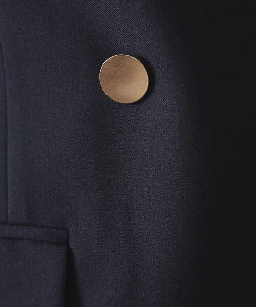 OPAQUE.CLIP（オペークドットクリップ）の「金ボタンダブルブレストテーラードジャケット【洗える】（テーラードジャケット・レディース・ネイビー・36/38/40/42）」の5枚目の写真