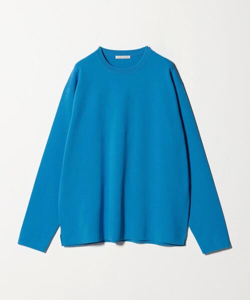 UNITED ARROWS（ユナイテッドアローズ）の「フォーシーズンズ ミラノリブ クルーネック ニット（ニット/セーター・メンズ・ブラック/ライトグレー/コバルトブルー・L/M/XL/S）」の19枚目の写真