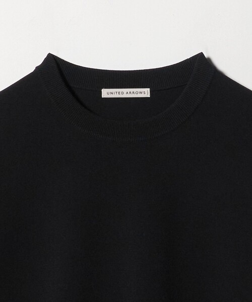 UNITED ARROWS（ユナイテッドアローズ）の「フォーシーズンズ ミラノリブ クルーネック ニット（ニット/セーター・メンズ・ブラック/ライトグレー/コバルトブルー・L/M/XL/S）」の11枚目の写真