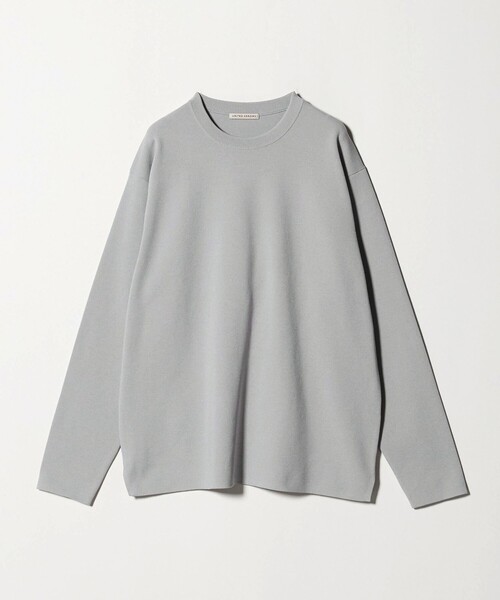 UNITED ARROWS（ユナイテッドアローズ）の「フォーシーズンズ ミラノリブ クルーネック ニット（ニット/セーター・メンズ・ブラック/ライトグレー/コバルトブルー・L/M/XL/S）」の9枚目の写真