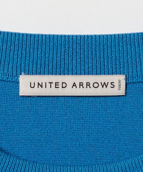 UNITED ARROWS（ユナイテッドアローズ）の「フォーシーズンズ ミラノリブ クルーネック ニット（ニット/セーター・メンズ・ブラック/ライトグレー/コバルトブルー・L/M/XL/S）」の5枚目の写真