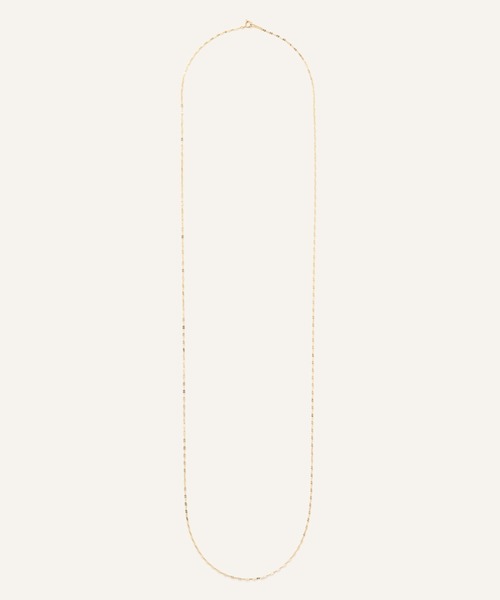 va vendome aoyama（ヴイエーヴァンドームアオヤマ）の「K10YG ゴールド チェーンネックレス・80cm（ネックレス・レディース・イエローゴールド・80ｃｍ）」の4枚目の写真