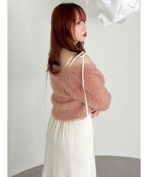 ルミナスカラーショートカーディガン
