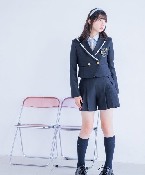 卒服2026】プリーツキュロット（その他パンツ）｜repipi armario