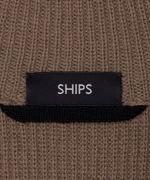 SHIPS(シップス)の「SHIPS: 〈手洗い可能〉ウールコットン アラン ショール カーディガン(カーディガン/ボレロ・メンズ・ダークグレー/ナチュラル/ベージュ系/ネイビー・SMALL/X-LARGE/LARGE/MEDIUM)」の22枚目の写真