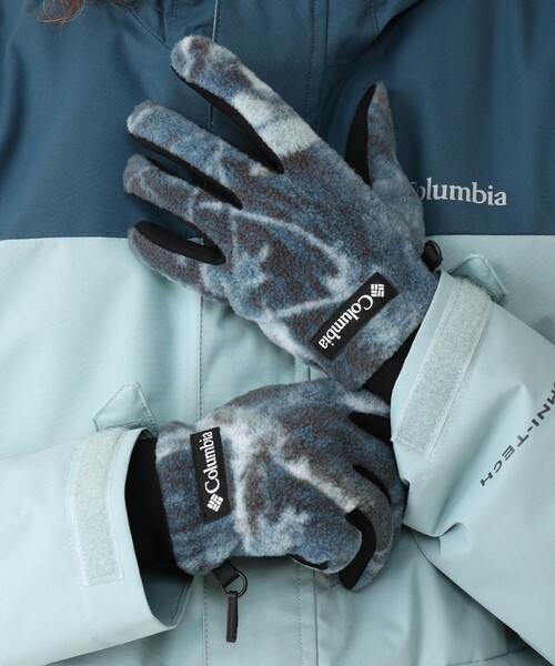 Columbia（コロンビア）の「Columbia／バックアイスプリングスアクティブ グローブ フリース／コロンビア（手袋・レディース・ブルー系その他/ベージュ/グレー/ベージュ系その他/ブルー/ブラック・L/S/XS/M）」の6枚目の写真