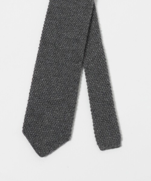 UNITED ARROWS（ユナイテッドアローズ）の「＜SOVEREIGN＞カシミヤ ニット ネクタイ（ネクタイ・メンズ・ブラック/ネイビー/ダークグレー/モカ・FREE）」の10枚目の写真