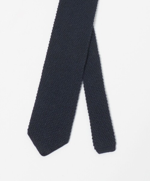 UNITED ARROWS（ユナイテッドアローズ）の「＜SOVEREIGN＞カシミヤ ニット ネクタイ（ネクタイ・メンズ・ブラック/ネイビー/ダークグレー/モカ・FREE）」の6枚目の写真