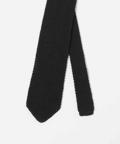 UNITED ARROWS（ユナイテッドアローズ）の「＜SOVEREIGN＞カシミヤ ニット ネクタイ（ネクタイ・メンズ・ブラック/ネイビー/ダークグレー/モカ・FREE）」の11枚目の写真