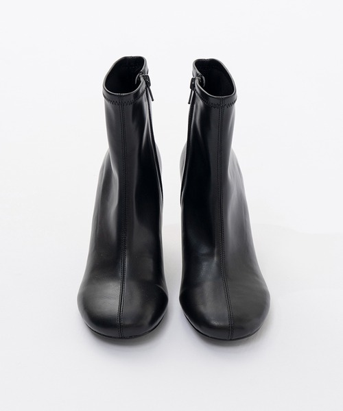 PRANK PROJECT(プランクプロジェクト)の「ヒールストレッチショートブーツ / Heel Stretch Short Boots(ブーツ・レディース・ブラック・36/37/38)」の4枚目の写真