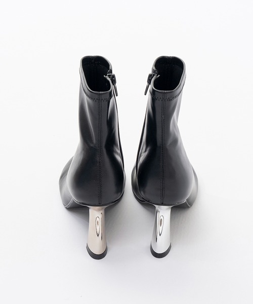 PRANK PROJECT(プランクプロジェクト)の「ヒールストレッチショートブーツ / Heel Stretch Short Boots(ブーツ・レディース・ブラック・36/37/38)」の5枚目の写真