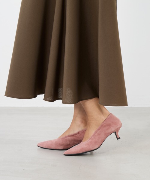 FABIO RUSCONI(ファビオルスコーニ)の「【FABIO RUSCONI】ポインテッドトゥパンプス-GABRY(パンプス・レディース・ピンク/ブラウン・36/37)」の5枚目の写真