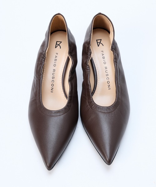 FABIO RUSCONI(ファビオルスコーニ)の「【FABIO RUSCONI】ポインテッドトゥパンプス-GABRY(パンプス・レディース・ピンク/ブラウン・36/37)」の16枚目の写真