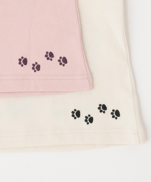 KP（ケーピー）の「ベーカリーmimiちゃんアップリケ 長袖Tシャツ（Tシャツ/カットソー・キッズ・ピンク/オフホワイト・80ｃｍ/90cm/100cm/110cm/120cm/130cm/140cm）」の9枚目の写真