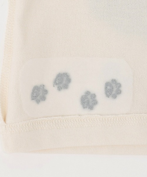 KP（ケーピー）の「ベーカリーmimiちゃんアップリケ 長袖Tシャツ（Tシャツ/カットソー・キッズ・ピンク/オフホワイト・80ｃｍ/90cm/100cm/110cm/120cm/130cm/140cm）」の10枚目の写真