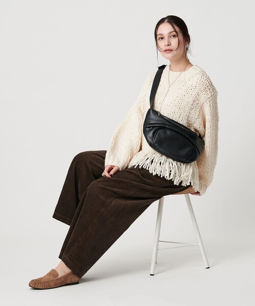 HVISK（ヴィスク）の「＜HVISK＞JADE ショルダーバッグ 2WAY（ショルダーバッグ・レディース・ブラック/ワイン・FREE）」の19枚目の写真