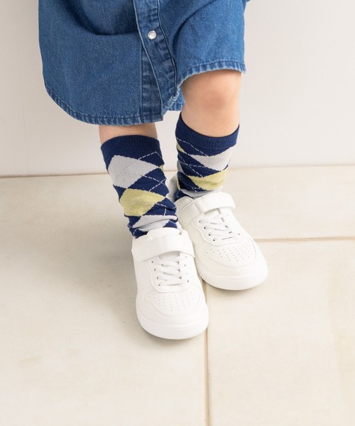 LOWRYS FARM(ローリーズファーム)の「アソートガラソックス 589210(ソックス/靴下・キッズ・レッド/ブラウン系その他/オフホワイト/ネイビー/ピンク・MEDIUM/LARGE/X-LARGE)」の1枚目の写真