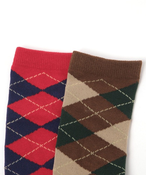 LOWRYS FARM(ローリーズファーム)の「アソートガラソックス 589210(ソックス/靴下・キッズ・レッド/ブラウン系その他/オフホワイト/ネイビー/ピンク・MEDIUM/LARGE/X-LARGE)」の14枚目の写真