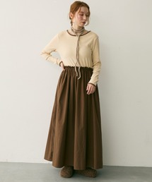 Crisp | ドッキングボーダーTワンピース(ワンピース)